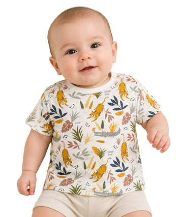 KIABI Baby Boys Animals Print T-Shirt
