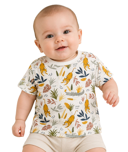 KIABI Baby Boys Animals Print T-Shirt