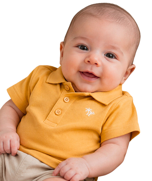 KIABI Baby Boys Casual Polo T-Shirt