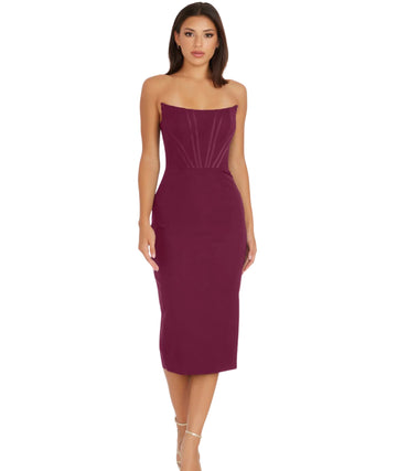 DRESS THE POPULATION Women Cosette Dress