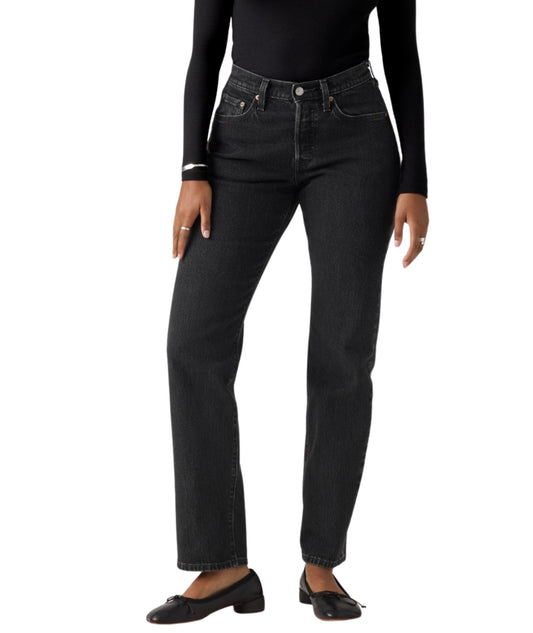 LEVI'S Women 501 Curve High-Rise Straight-Leg Jeans