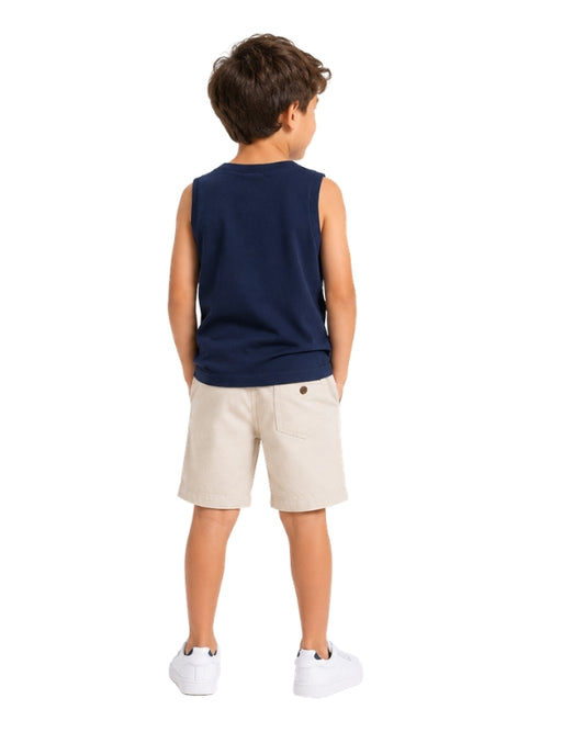 KIABI Boys Palm Chest T-Shirt