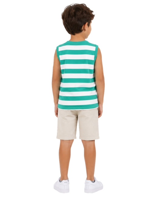 KIABI Boys Stripe T-Shirt