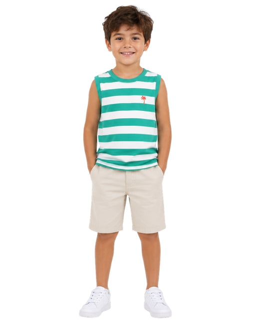 KIABI Boys Stripe T-Shirt