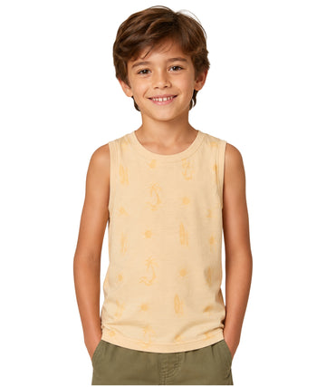 KIABI Kids Boys Relaxed Sleeveless T-Shirt