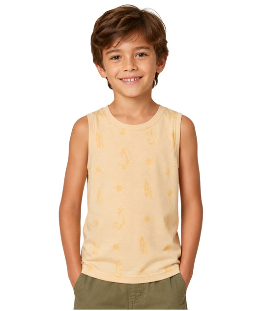 KIABI Kids Boys Relaxed Sleeveless T-Shirt