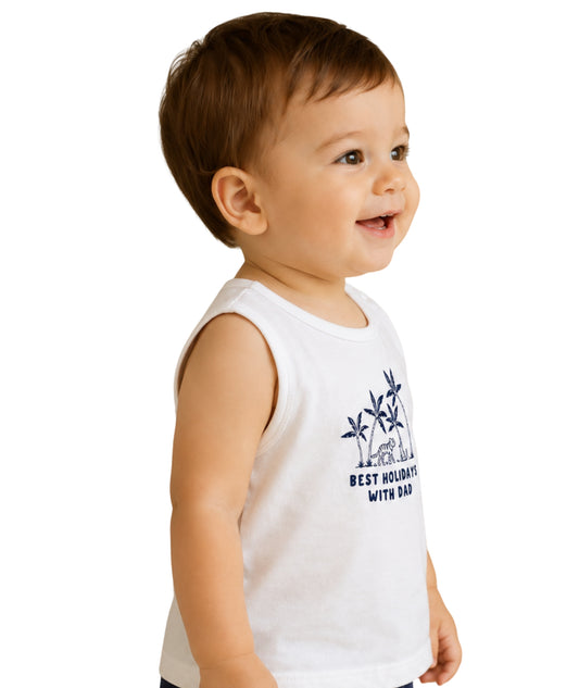 KIABI Baby Boy Casual Best Holiday T-Shirt
