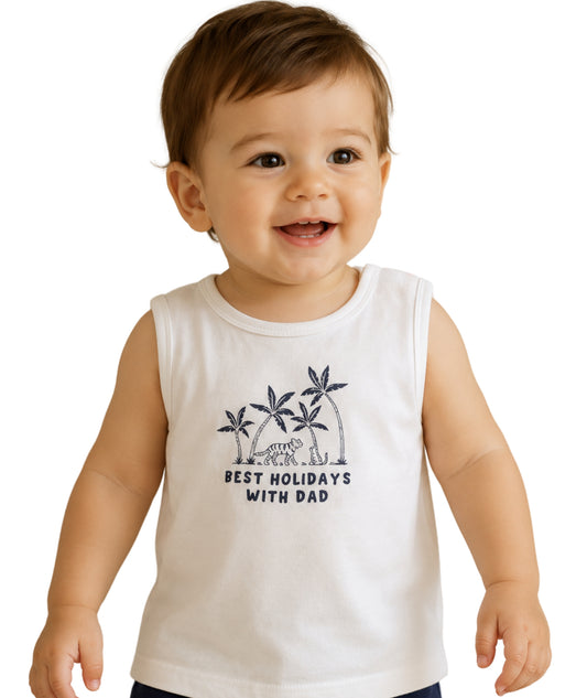 KIABI Baby Boy Casual Best Holiday T-Shirt