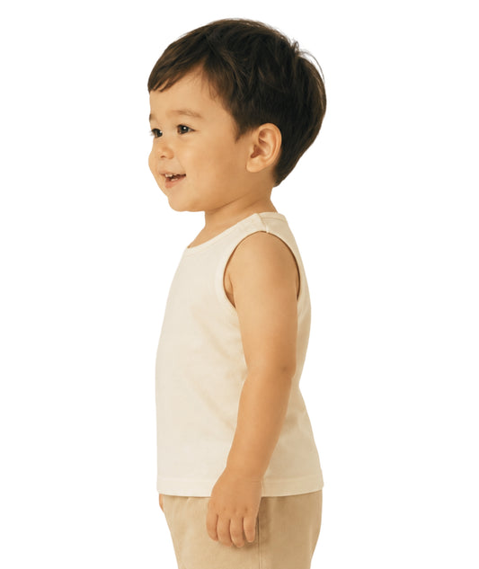 KIABI Baby Boys Soft Sleeveless T-Shirt