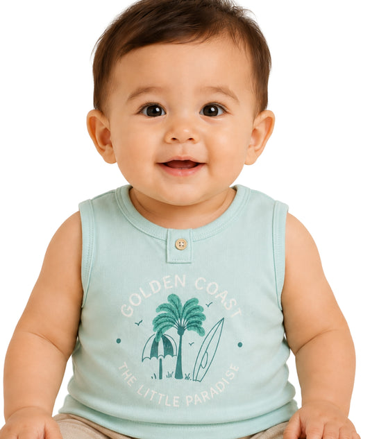KIABI Baby Boys Golden Coast T-Shirt