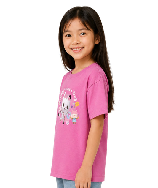 KIABI Kids Girls Kitty T-Shirt