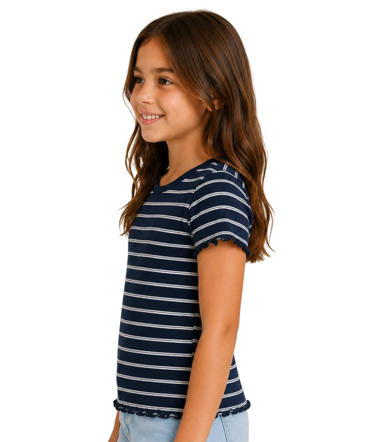 KIABI Girls Stripped T-Shirt