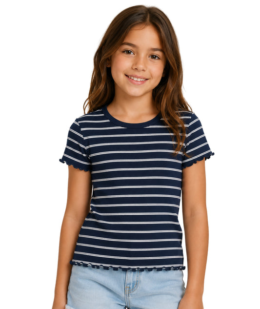 KIABI Girls Stripped T-Shirt
