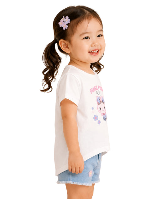 KIABI Baby Girls Designed T-Shirt