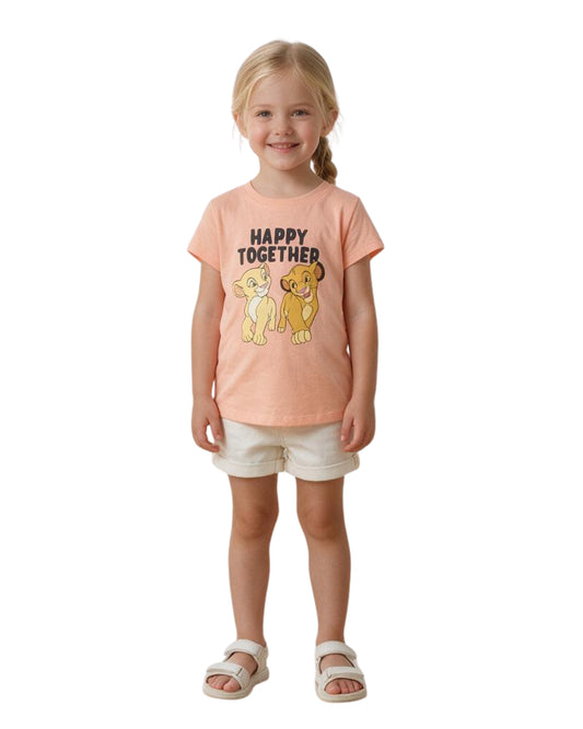 DISNEY Baby Girls Lion King Graphic T-Shirt