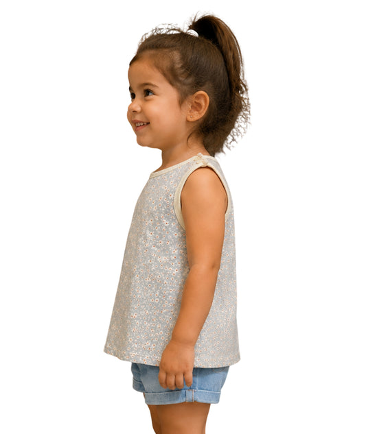 KIABI Baby Girls Floral T-Shirt