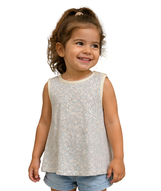 KIABI Baby Girls Floral T-Shirt