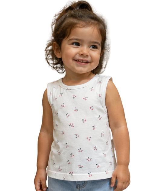 KIABI Baby Girls Cherries T-Shirt