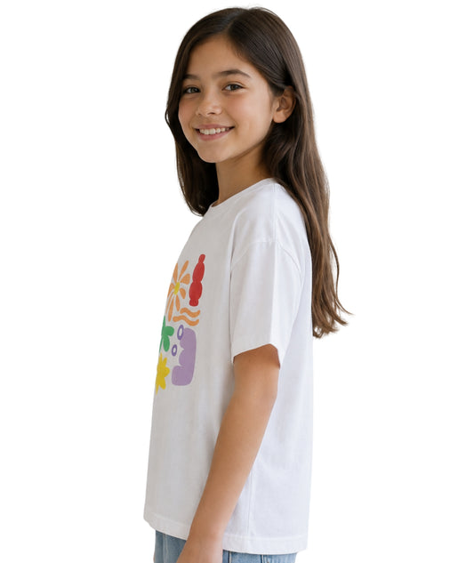 KIABI Kids Girls Soft T-Shirt