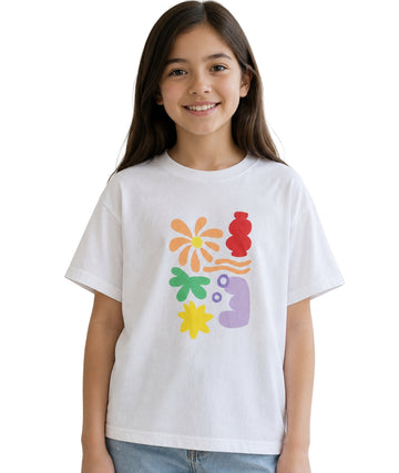 KIABI Kids Girls Soft T-Shirt
