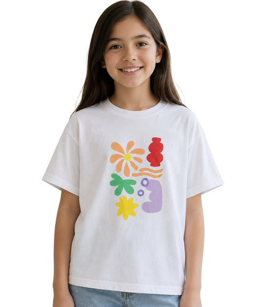KIABI Kids Girls Soft T-Shirt