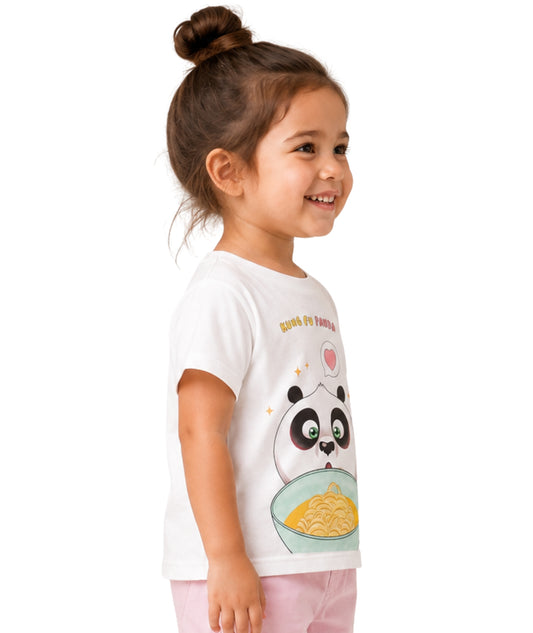 KIABI Kids Girls Panda T_Shirt