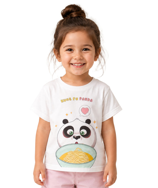 KIABI Kids Girls Panda T_Shirt