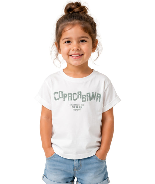 KIABI Kids Girls Casual Short Sleeve T-Shirt
