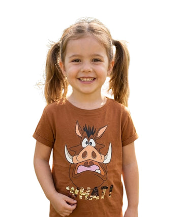 KIABI Kids Girls Cartoon Graphic T-Shirt