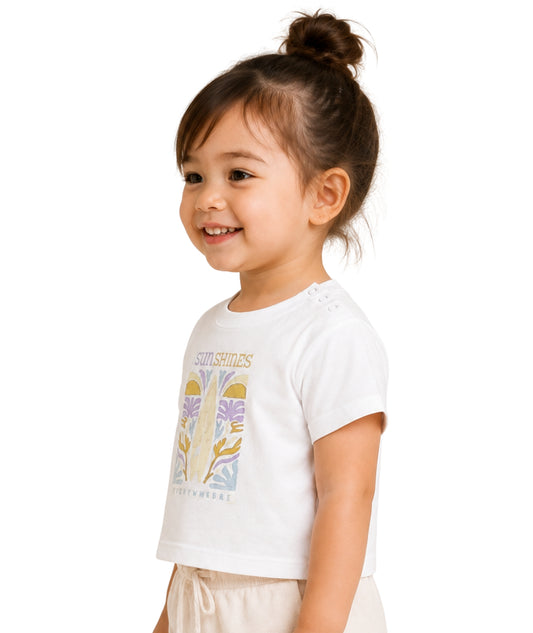 KIABI Baby Girls Sunshines T-Shirt