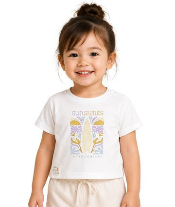 KIABI Baby Girls Sunshines T-Shirt
