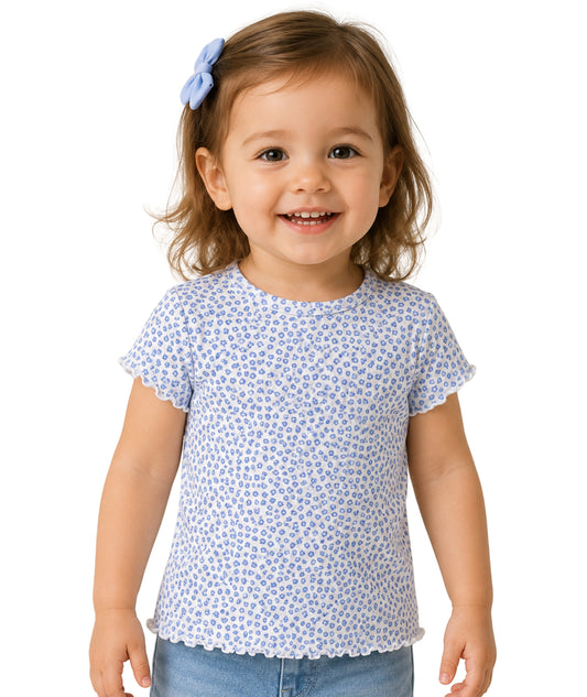 KIABI Baby Girls Floral T-Shirt