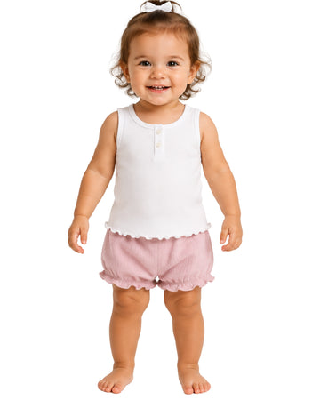 KIABI Baby Girl Rib T-Shirt