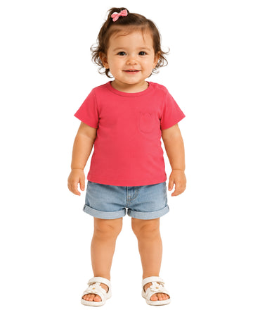 KIABI Baby Girls Soft T-Shirt