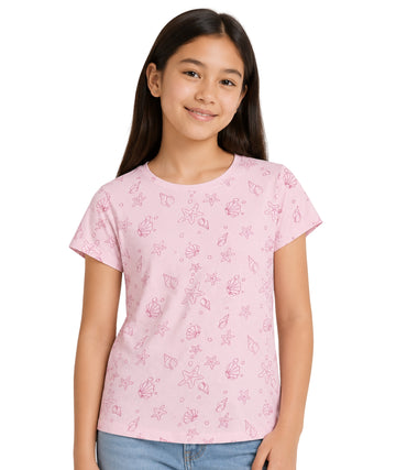 KIABI Kids Girls Printed T-Shirt