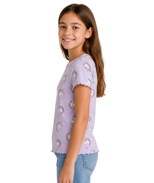 KIABI Kids Girls Unicorn T-Shirt