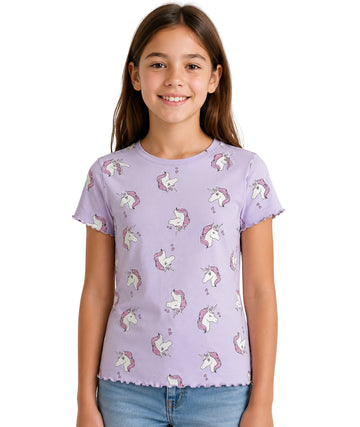 KIABI Kids Girls Unicorn T-Shirt