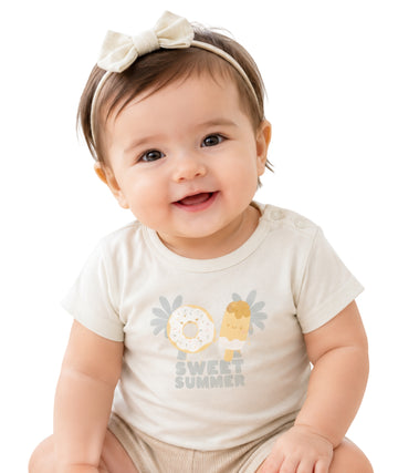 KIABI Baby Girls Sweet Summer T-Shirt