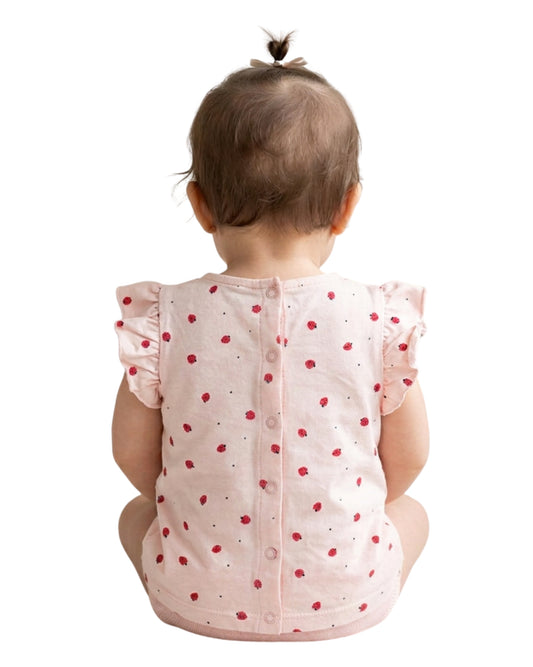 KIABI Baby Girl Strawberry T-Shirt