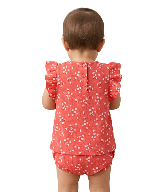 KIABI Baby Girls Floral T-Shirt