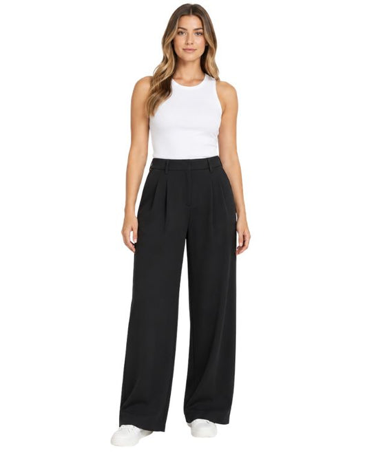 BAR III Women Tailored Wide Leg Pant