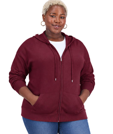 CHARTER CLUB Women Cashmere Zip-Up Jacket