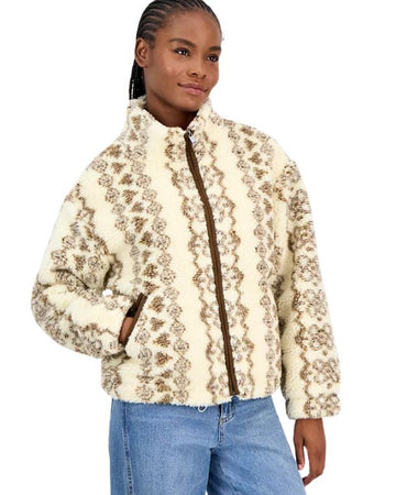 AND NOW THIS Women Sherpa Fleece Jacket