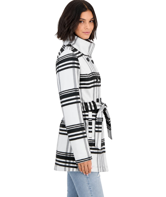 BCX Women Micro-Fleece Belted Jacket