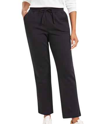 STYLE & CO Women Drawstring-Waist Fleece Pant