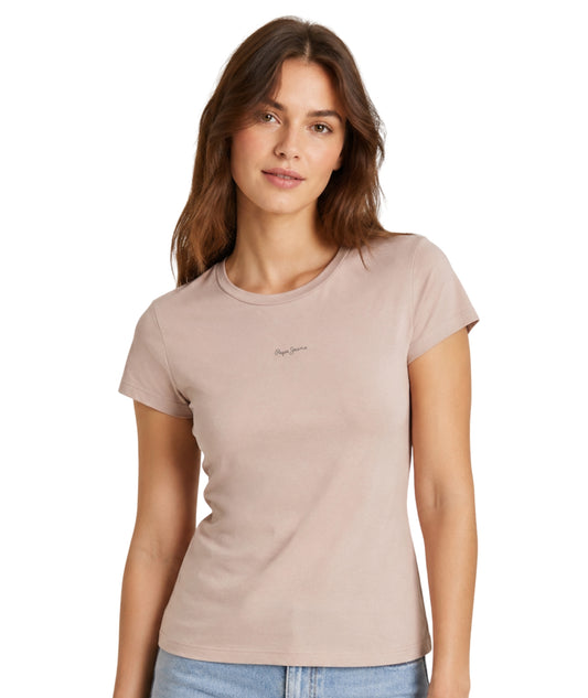 PEPE JEANS Women Basic short Sleeve T-Shirt