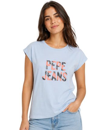 PEPE JEANS Women Logo Designed T-Shirt