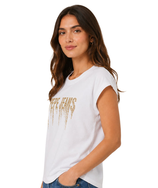 PEPE JEANS Women Designed T-Shirt
