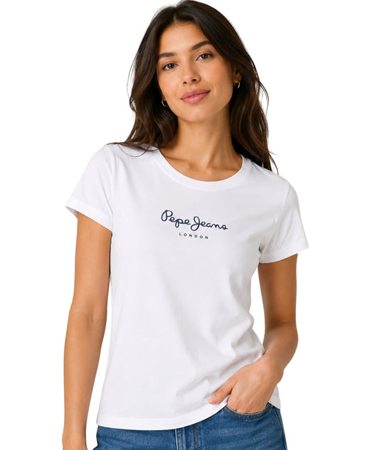 PEPE Jeans Women Casual Short Sleeve T-Shirt