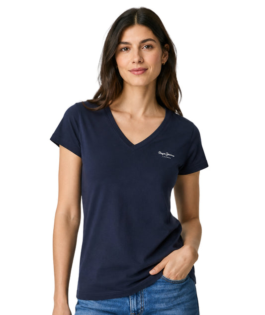 PEPE Jeans Women V Neck T-Shirt